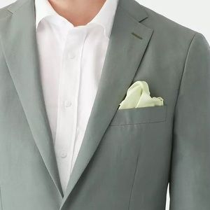 Indochino Kelly Wool Silk Sage Suit Set